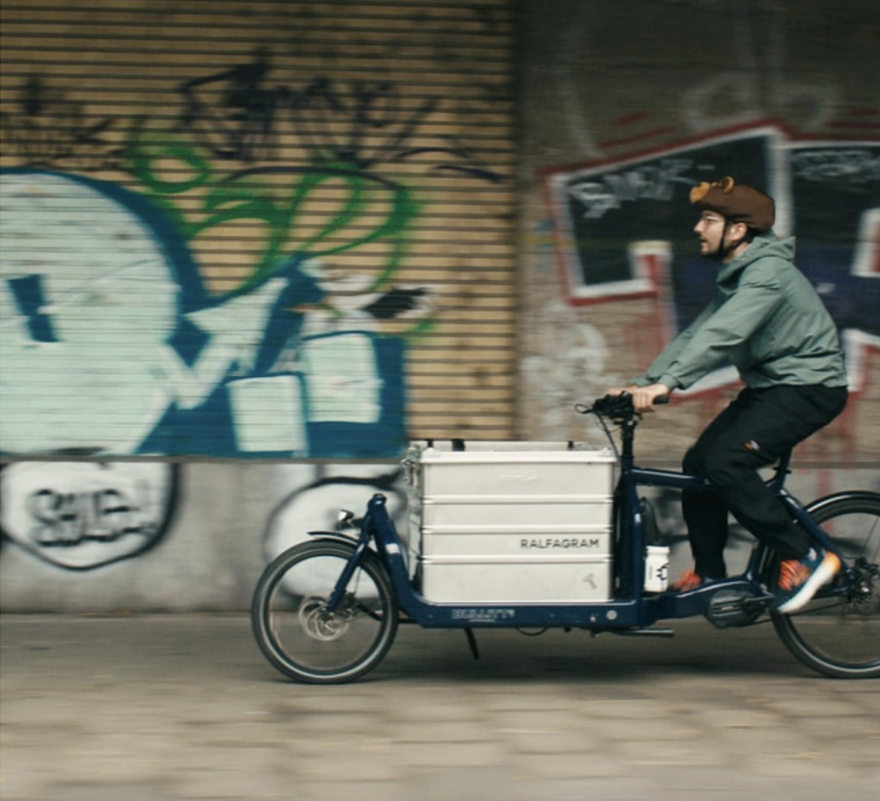 The cAIRgo Bike initiative in Brussels (BE).