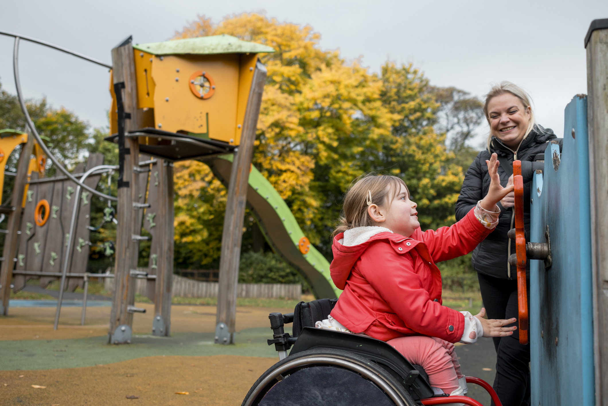 Parque infantil inclusivo (IStock)