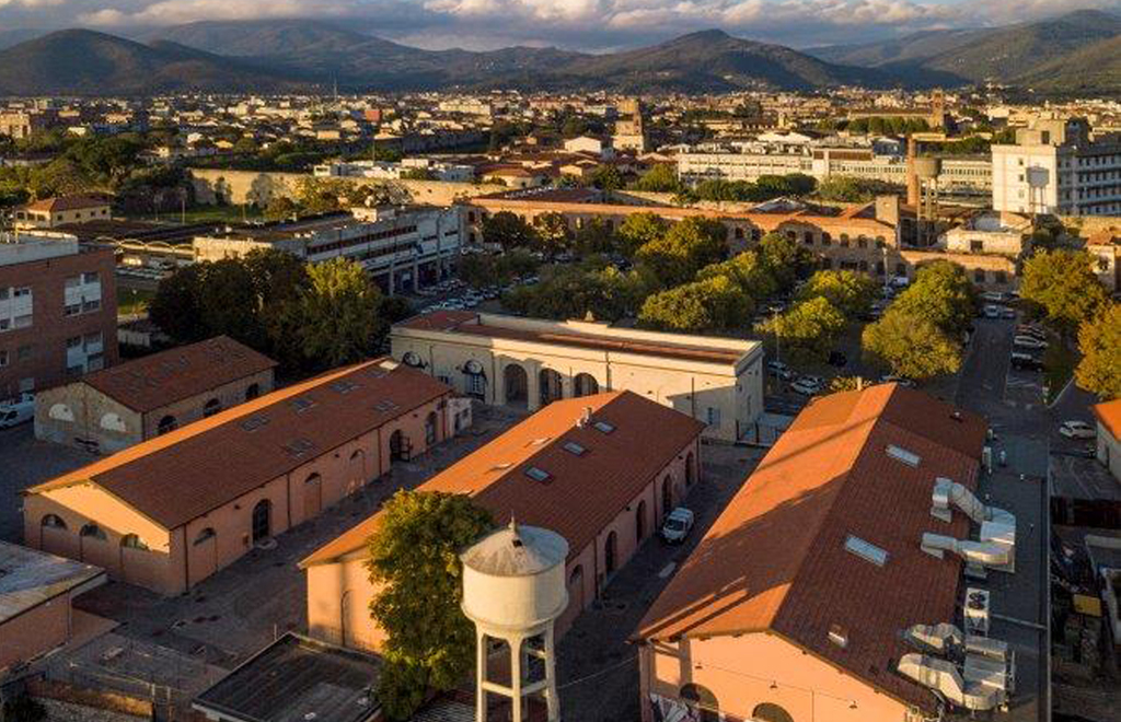 a view on the city of Prato