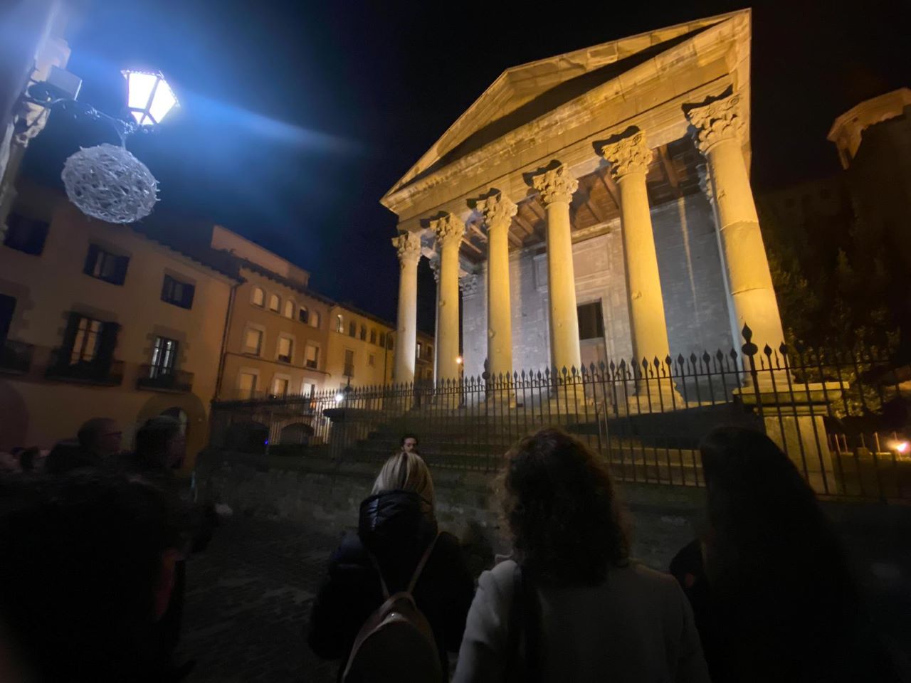 Transnational meeting Beyond the Urban, in Vic, November 2023. Visite Roman cathedral.