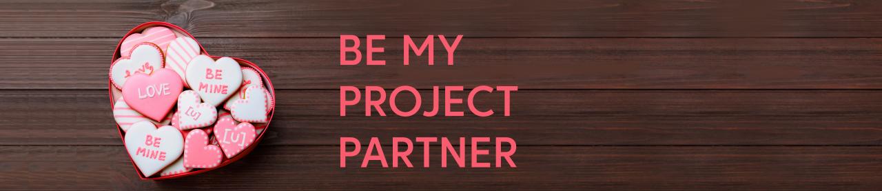 Valentine's Day - Be my project partner - COVER