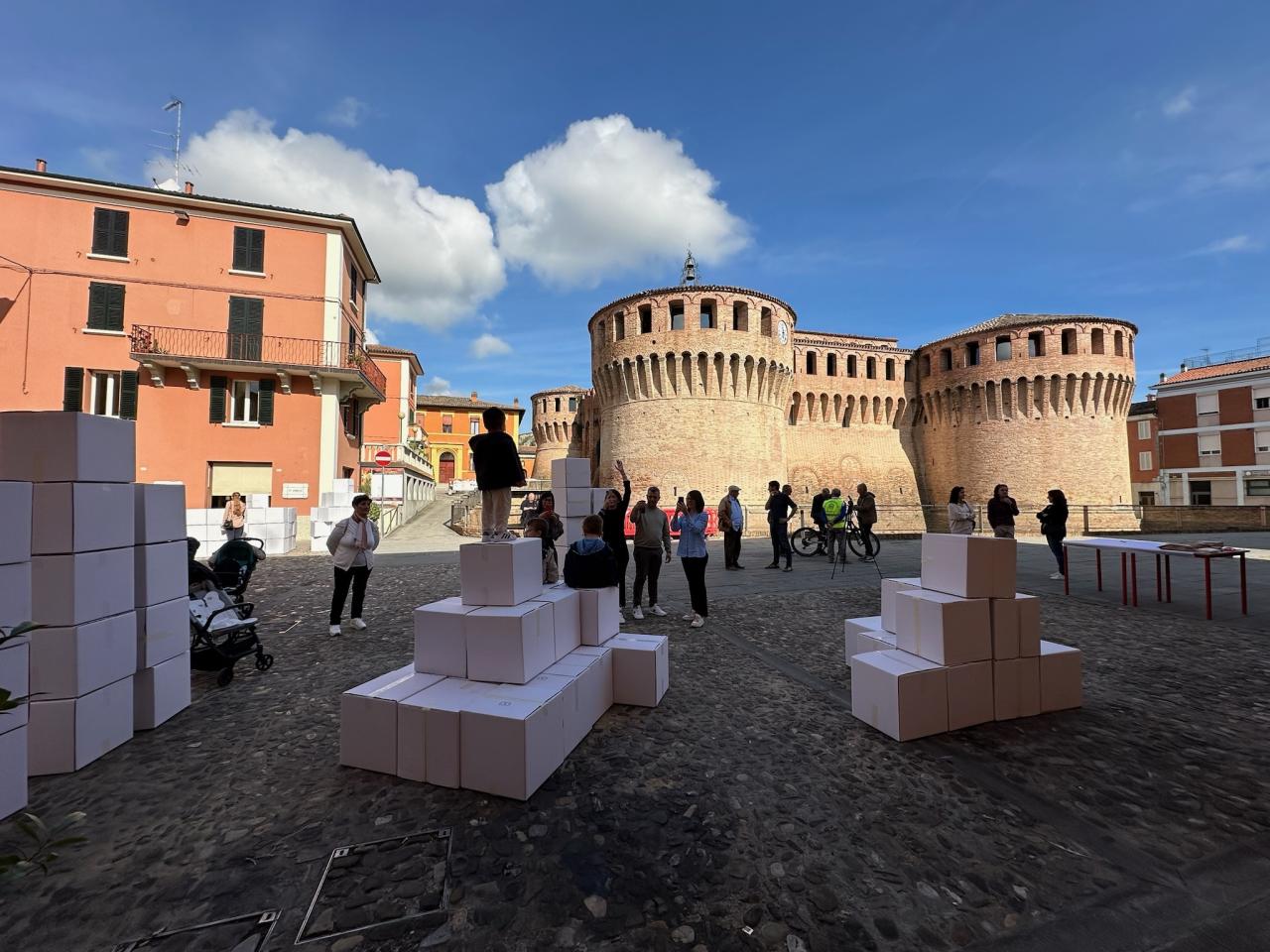 Square of Riolo Terme