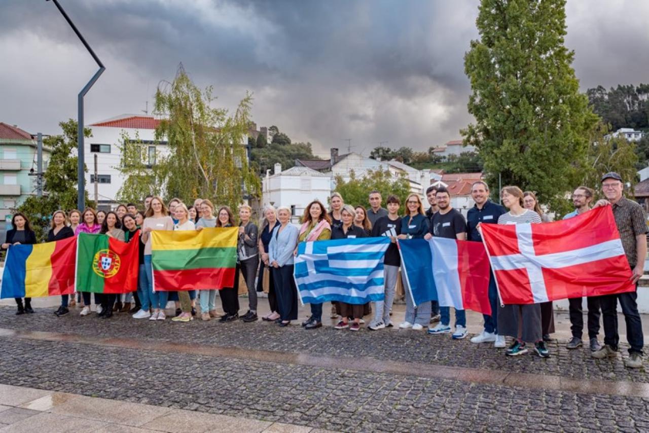 The URBACT Action Planning Network COPE partners in Pombal, Portugal