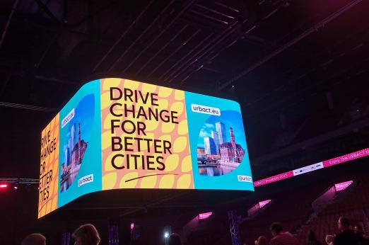 URBACT banner "Drive Change for Better Cities"