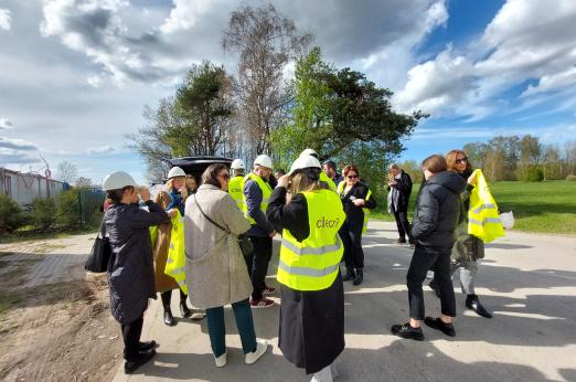 LET'S GO CIRCULAR! site visit at CleanR in Riga