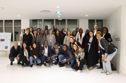 Group of young people participating in a consultation at the Agence nationale de la cohésion des territoires (ANCT) in Paris. Source: ANCT.