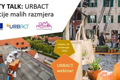 CITY TALK: URBACT akcije malih razmjera