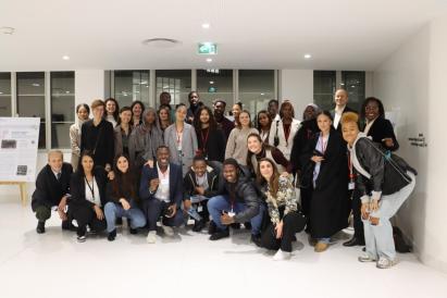 Group of young people participating in a consultation at the Agence nationale de la cohésion des territoires (ANCT) in Paris. Source: ANCT.