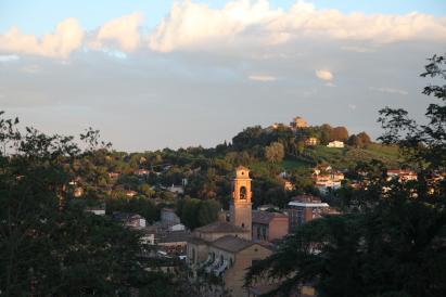 Cesena city skyline