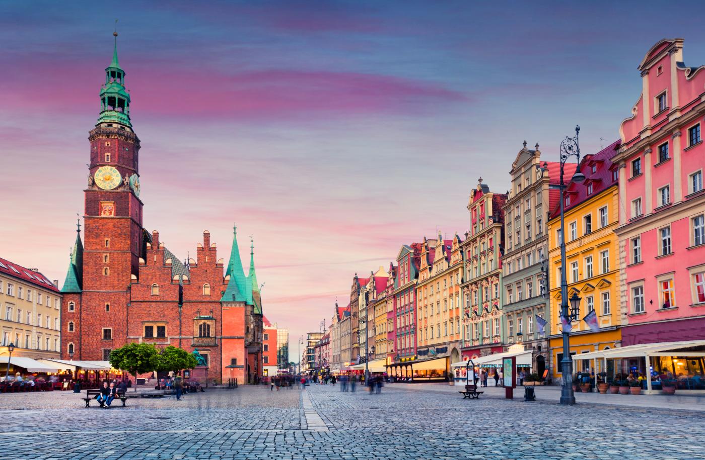 Wroclaw, Poland, host city of the 2025 URBACT City Festival.